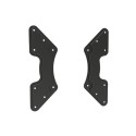 Pair of adapters to support VESA 400 x 200, 300 x 300 and 400 x 400